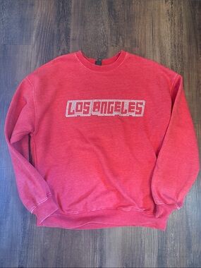 Women’s Wild Fable Red Los Angeles Sweatshirt